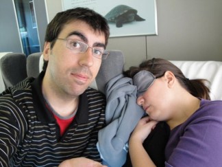 Aprofitem per dormir al tren...