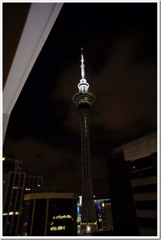 nova zelanda auckland skytower