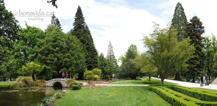 La ciutat té enormes parcs