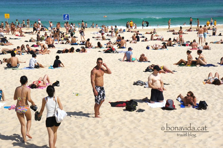 Com la mítica Bondi Beach