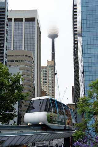 El monorail de Sydney