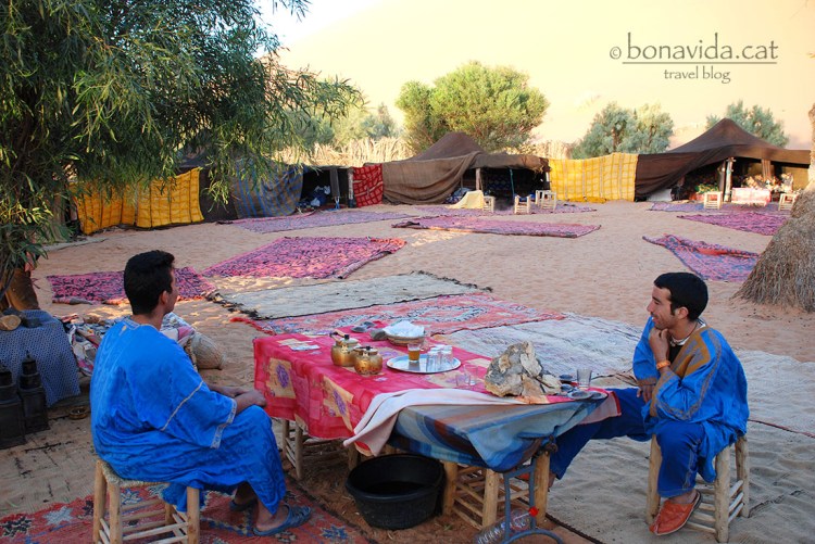 El personal s'encarrega de tenir-ho tot preparat