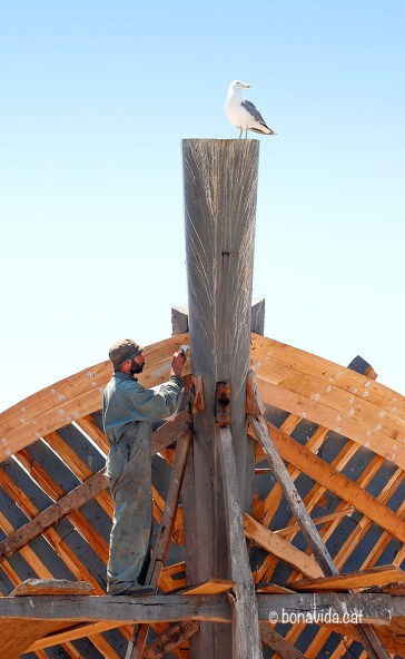 Construint un vaixell de manera artesanal