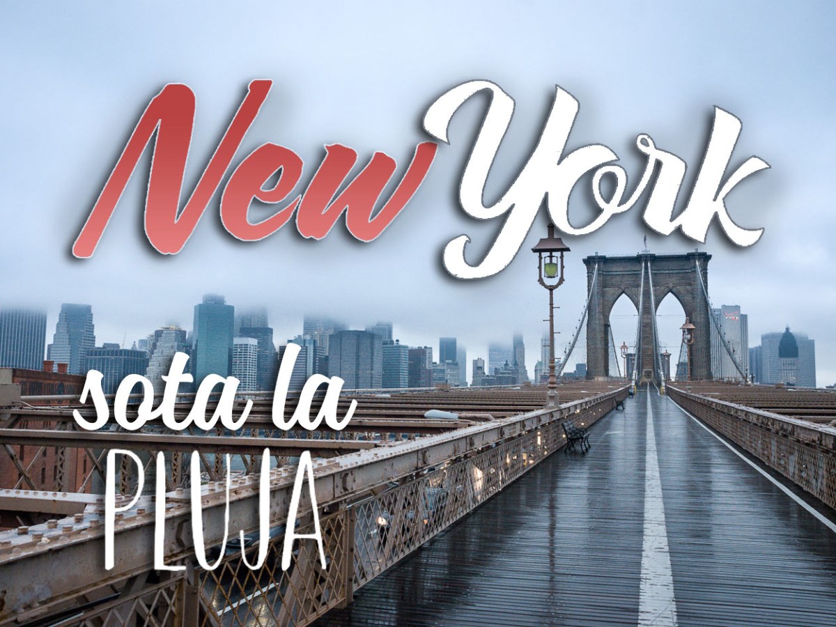 New York sota la&nbsp;pluja