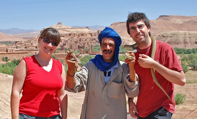 Fotografiant-nos amb l'encantador de serps