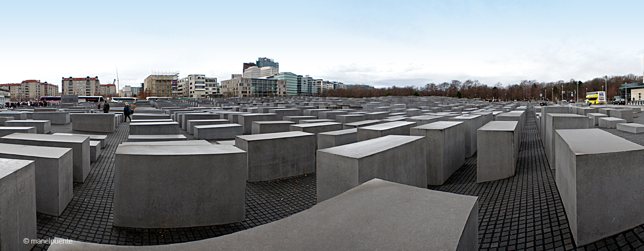 Els 2711 blocs del Monument als Jueus forma un enorme laberint