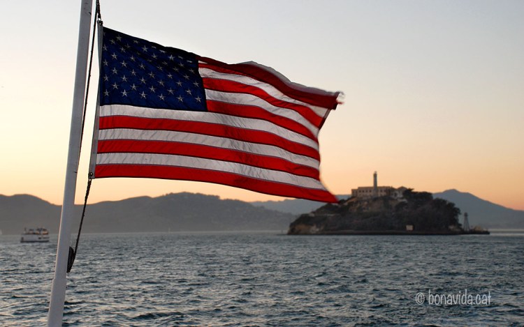 sanfrancisco alcatraz flag