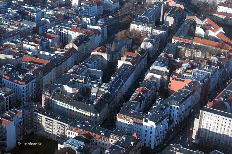 Els edificis i barris es veuen d'una altra manera des de més de 200 metres d'alçada