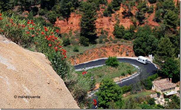 Poble de Roussillon, La Provence. França Poble de Roussillon, La Provence. França