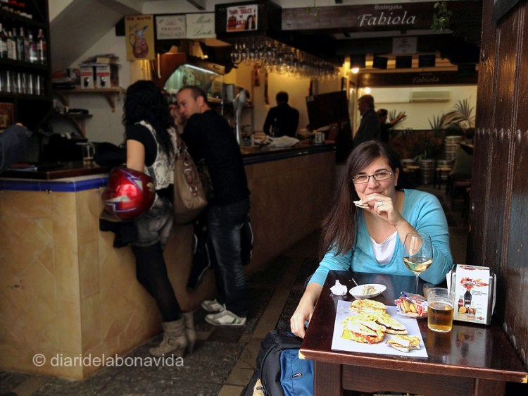 La bodeguita Fabiola és un bon exemple de lloc on menjar