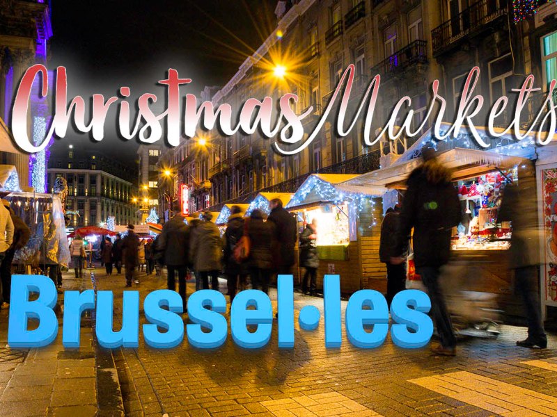 Mercat de Nadal a Brussel·les.&nbsp;Bèlgica