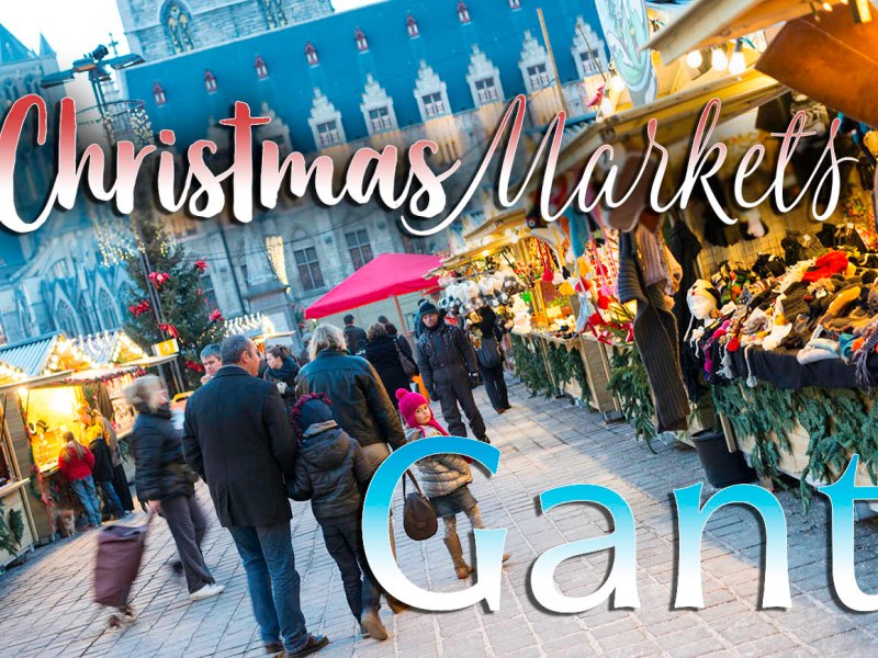Mercat de Nadal a Gant.&nbsp;Bèlgica