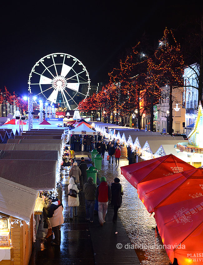 Una gran nòria presideix el Mercat