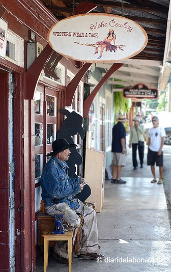 Makawao és un poble de cowboys