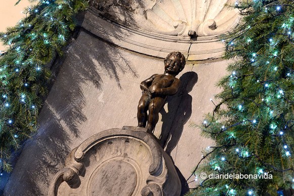 El popular Manneken Pis