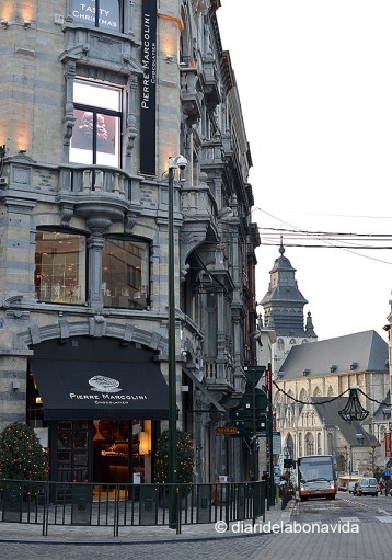 La botiga de Pierre Marcolini a Grand Sablon