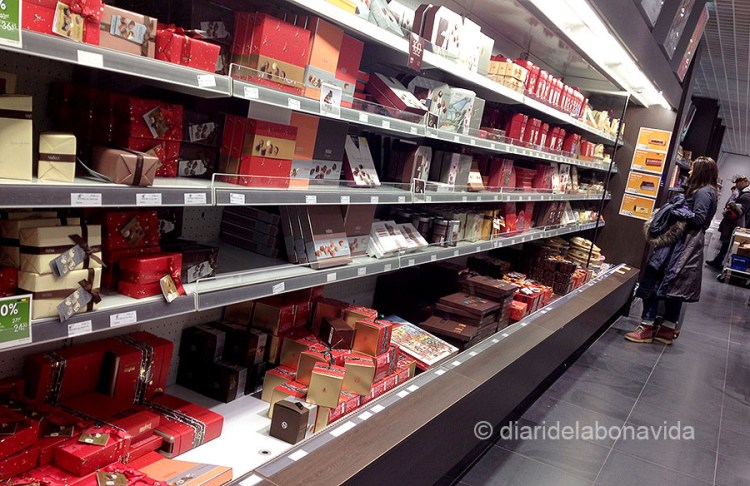 L'aeroport és el primer i últim lloc on podrem comprar xocolata