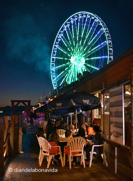 Sopar sota la gran nòria
