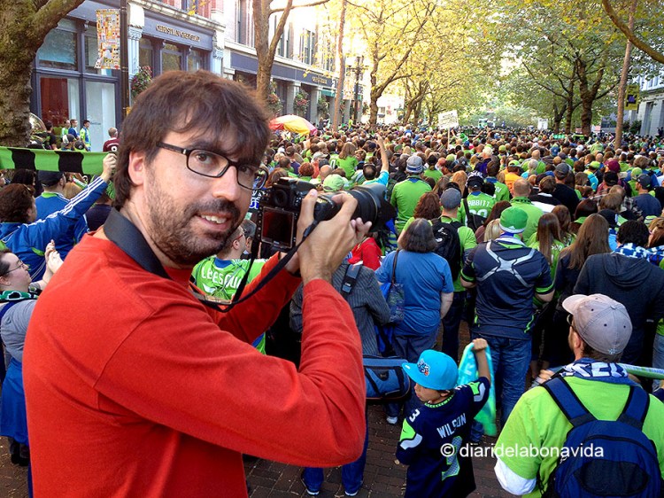 Fotografiant la festa del futbol
