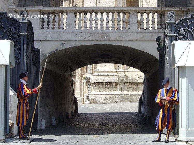 La característica Guàrdia Suïssa