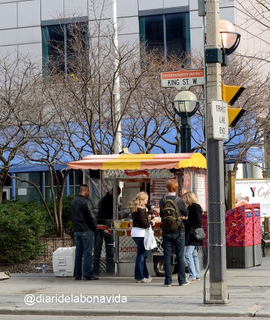 Un hot dog i a recuperar forces