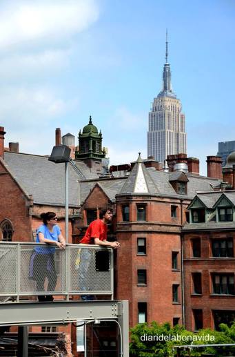 Descansant del nostre recorregut per High Line