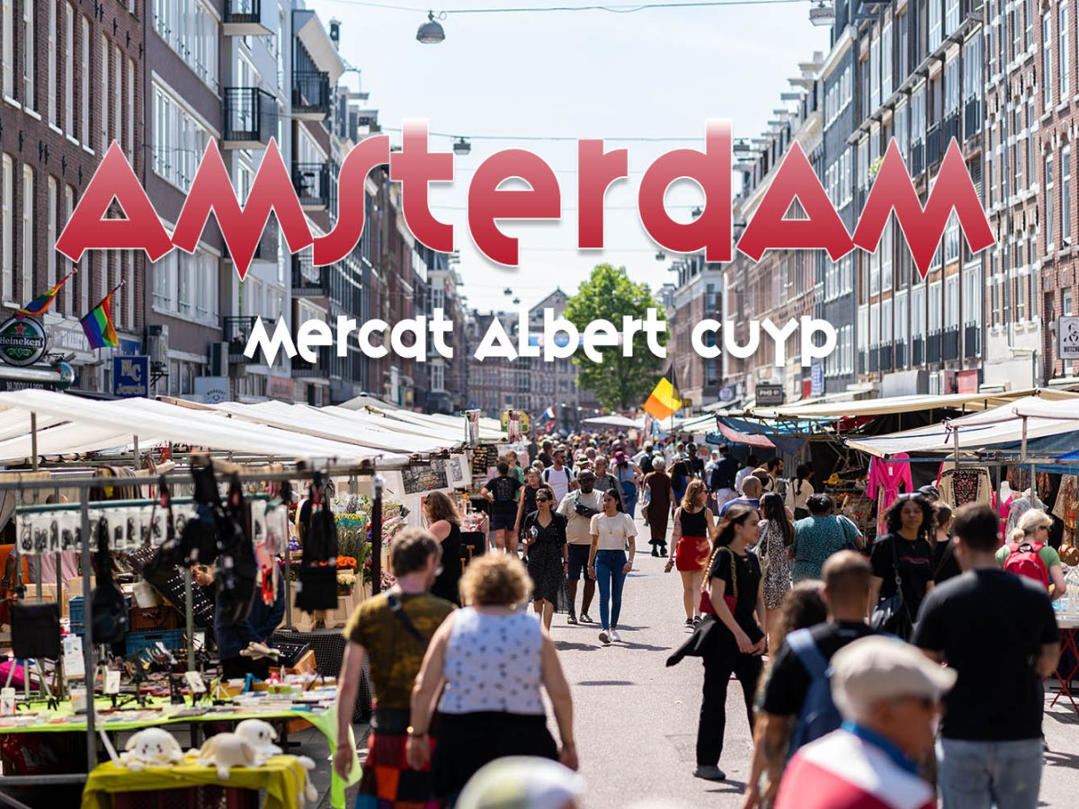 Albert Cuypmarkt, el mercat més popular d’Amsterdam