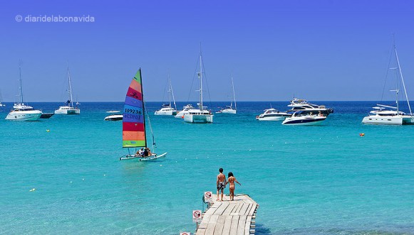 El color de l'aigua és una meravella!!!