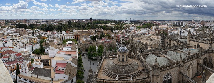 Les vistes des de la Giralda són espectaculars