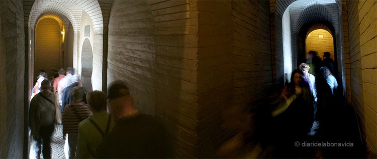 Interior de la rampa que ens porta al capdamunt de La Giralda