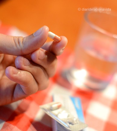 I prenem les pastilles pel tifus