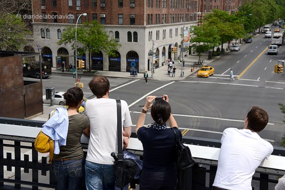 I la gent que passeja pel Parc té un punt de vista diferent de la ciutat