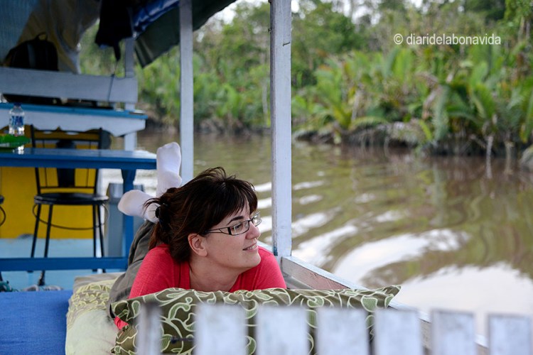 Relax i bona vida a bord del vaixell