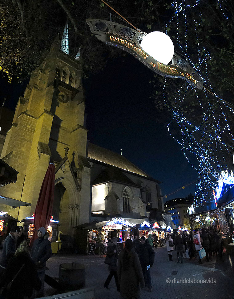 L'església de Saint François acull el principal mercat