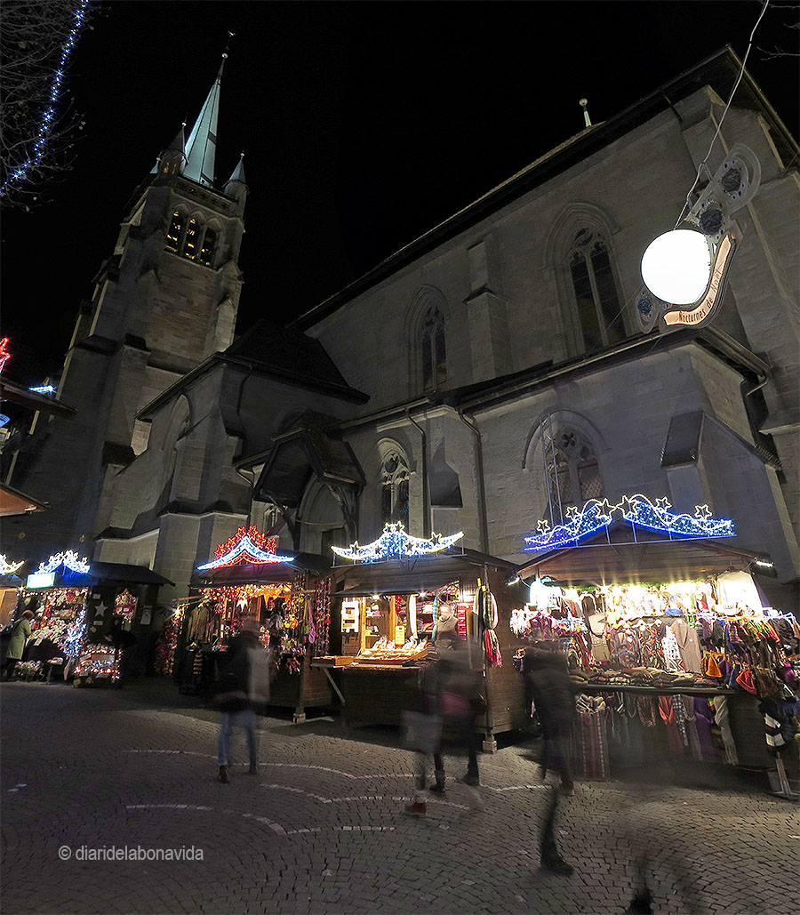 Laussane, Suiza. Mercat Nadal