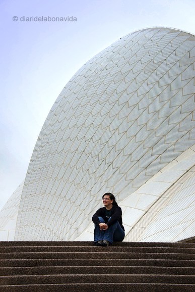 Descansant a l' Opera House. Sydney