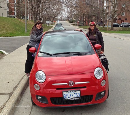 L'Anna ens fa de perfecta amfitriona i ens porta du ruta...