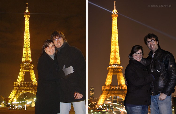 Com si no passessin els anys, hem volgut reproduir una mateixa foto feta amb 10 anys de diferència