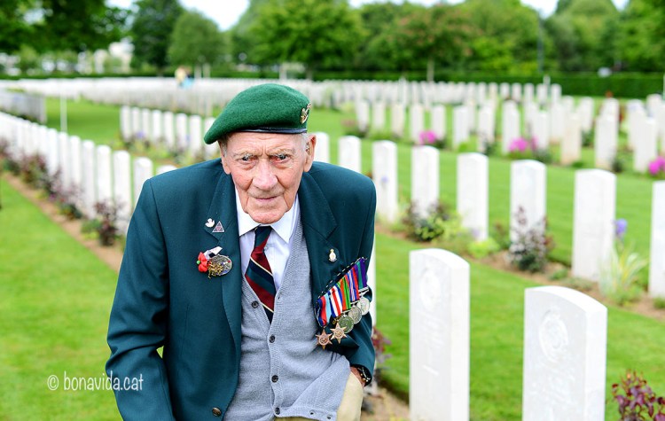 Tot un honor conèixer a un autèntic combatent de la II Guerra Mundial