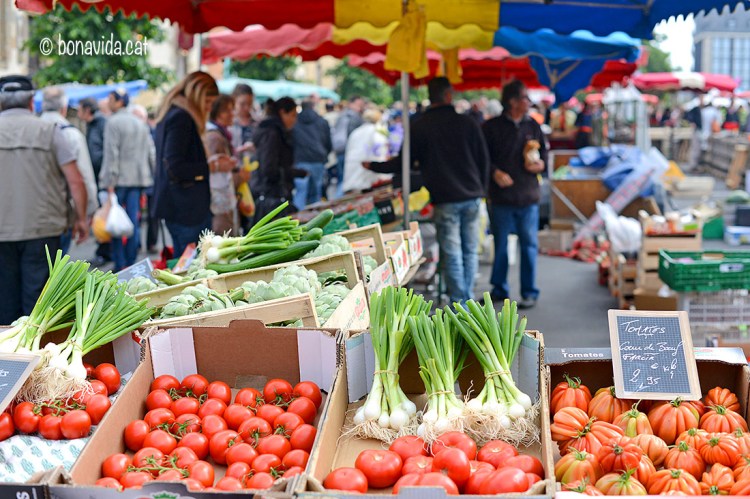 Marché des Lices, Rennes. Bretanya