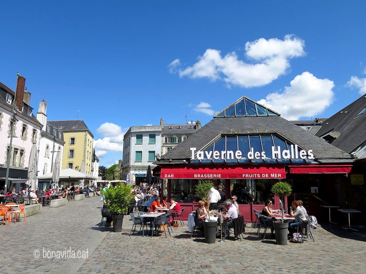 Les Halles St-François és el mercat principal de Quimper