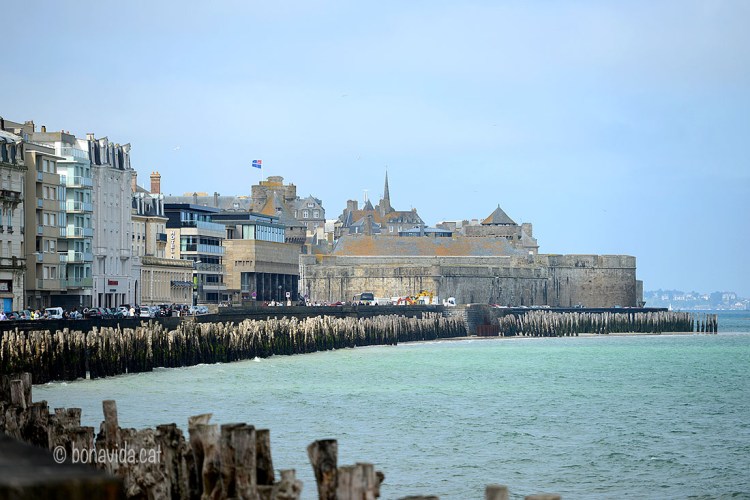Saint Malo i la seva platja