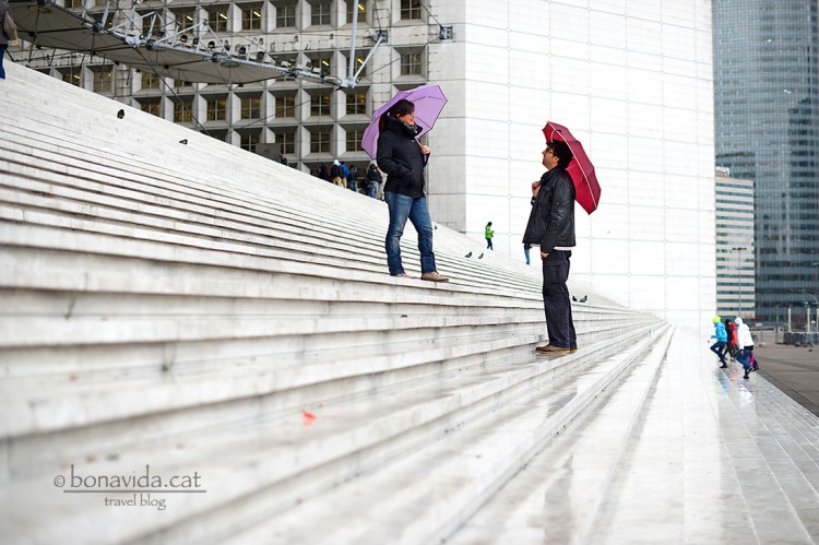 Sota les escales de l'Arc