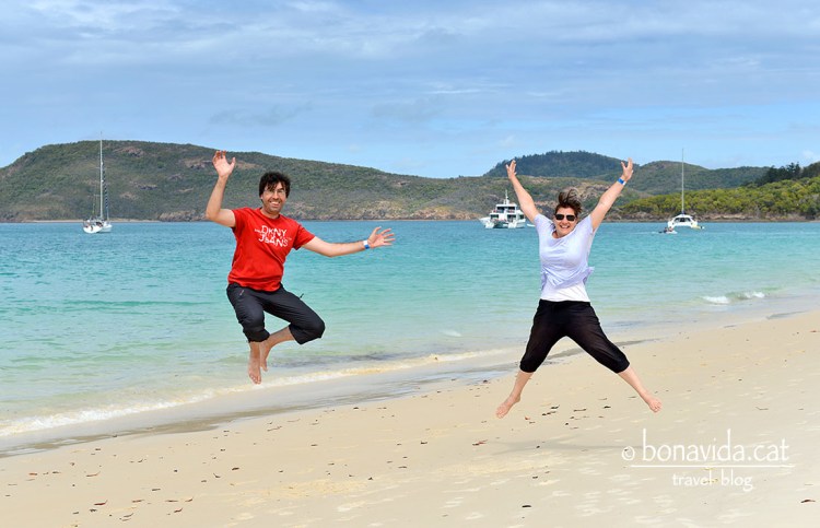 Fent el boig a Whitehaven Beach