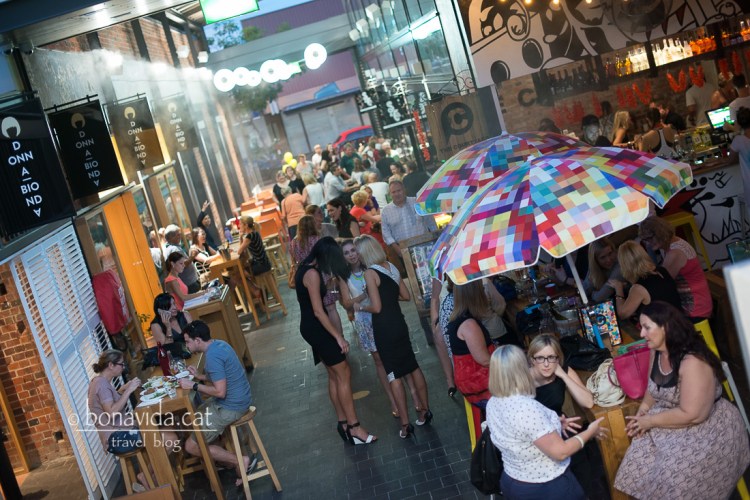 Ambient per la nit a la zona de City Lane