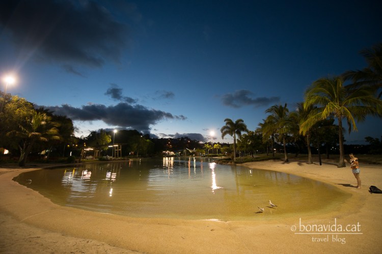Lagoon de la ciutat. No pot faltar la piscina d'aigua salada