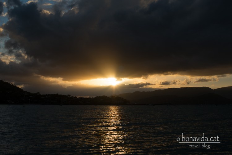 De tornada a la ciutat ens encantem amb el capvespre!
