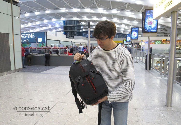 La que ha liao la mochila...