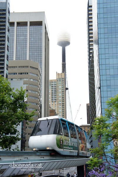 El monorail de la ciutat de Sydney