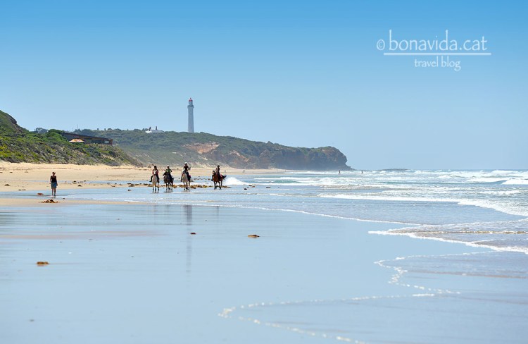 Passejant a cavall a Fairhaven Beach